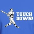 thumbnail image 3 of CafePress - Touchdown Homerun Baseball Football Sports T Shirt - Men's Classic Graphic Cotton T-Shirt, 3 of 4