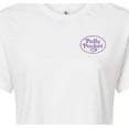 thumbnail image 3 of Polly Pocket - Front Logo And Back Case Grid - Junior's - Women's Cropped T-shirt, 3 of 5