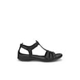 thumbnail image 5 of ECCO Womens Flash Leather Dressy T-Strap Sandals, 5 of 6