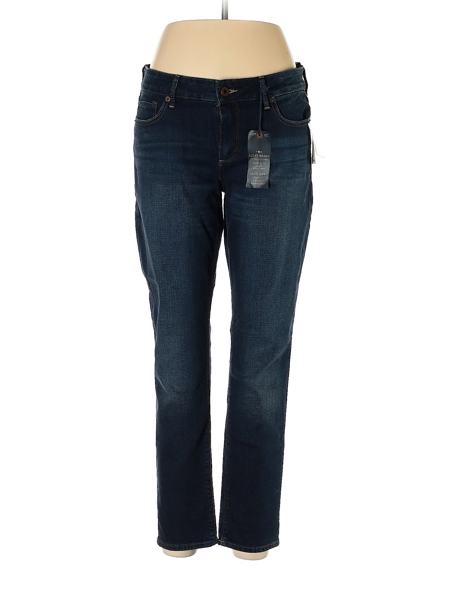 Lucky Brand - Pre-Owned Lucky Brand Women's Size 12 Jeans - Walmart.com ...