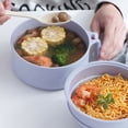 thumbnail image 4 of FOMIYES 1Jgo Multifuncional Para Ramen Con Y Drenaje Apto Para Microondas Y Lavavajillas, 4 of 8