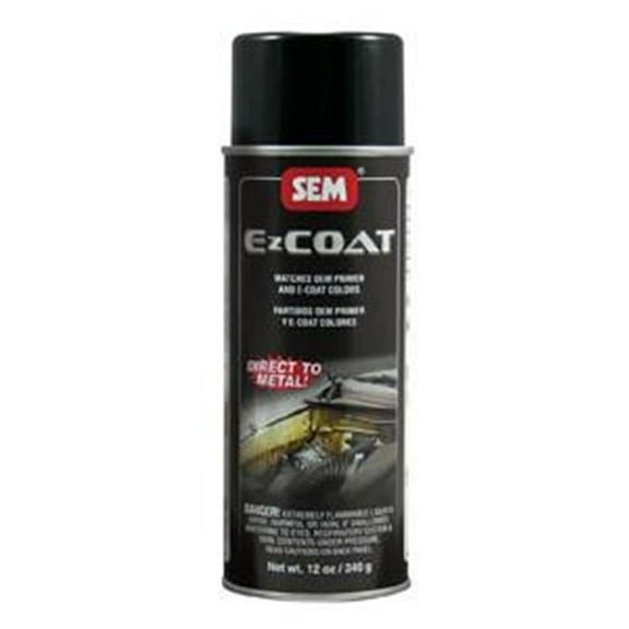 SEM Products 62213 Ez Coat- Black Aerosol