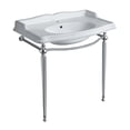 thumbnail image 6 of Britannia Large Rectangular Sink Console with Front Towel Bar and Single Faucet Hole Drill, 6 of 6