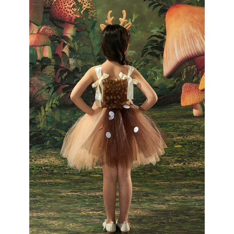 Deer costume tutu 2025