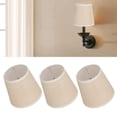 thumbnail image 4 of Pantalla De Lámpara De Tela, Pantallas De Lámpara De Diseño Seguro De Estilo Moderno, Fácil Montaje, Muy Duraderas Para El Hogar, El Dormitorio, El Hotel, 4 of 7