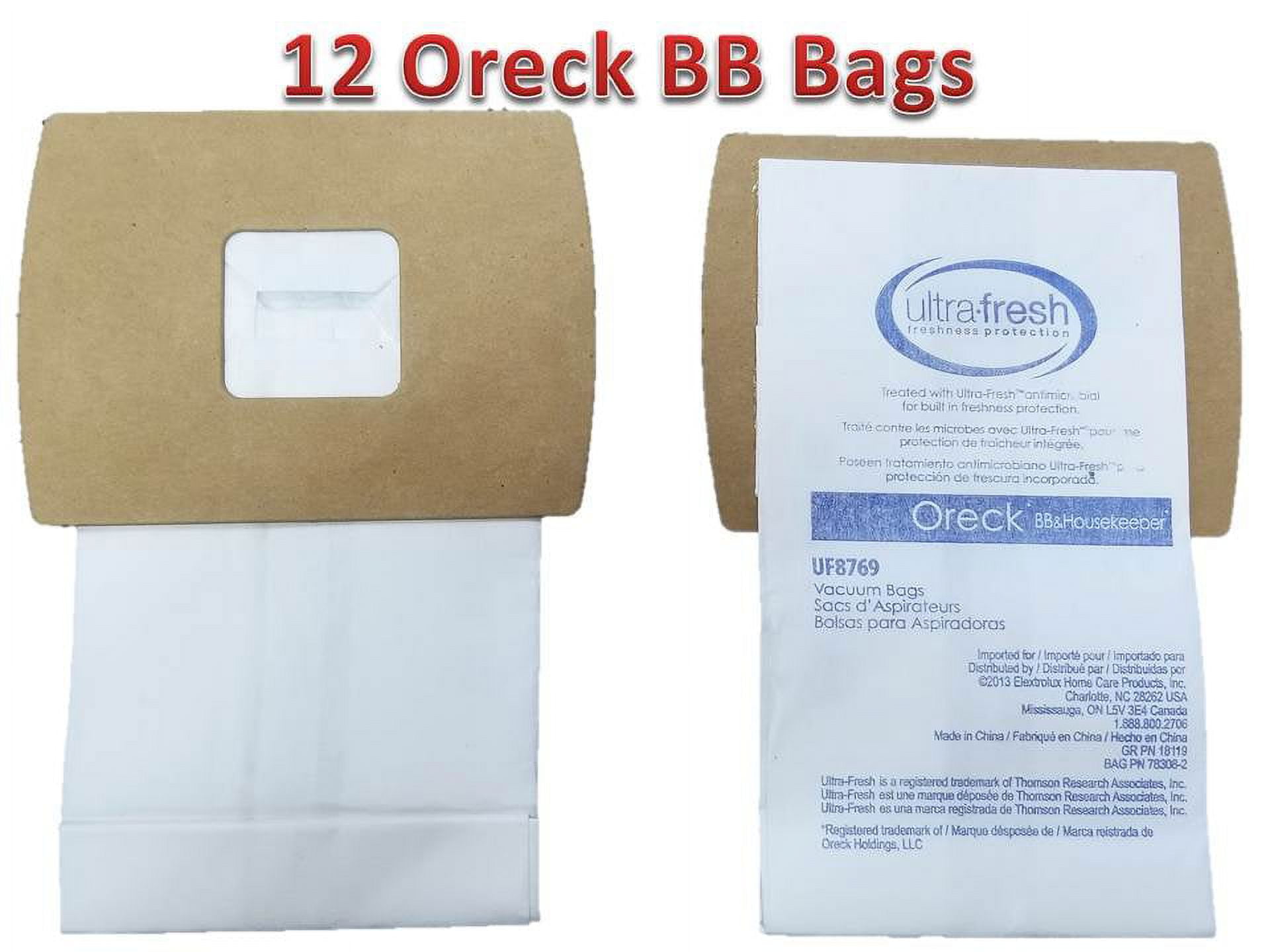 Pkbb12dw Canister Vacuum Bags Replacement For Oreck Xl - Temu