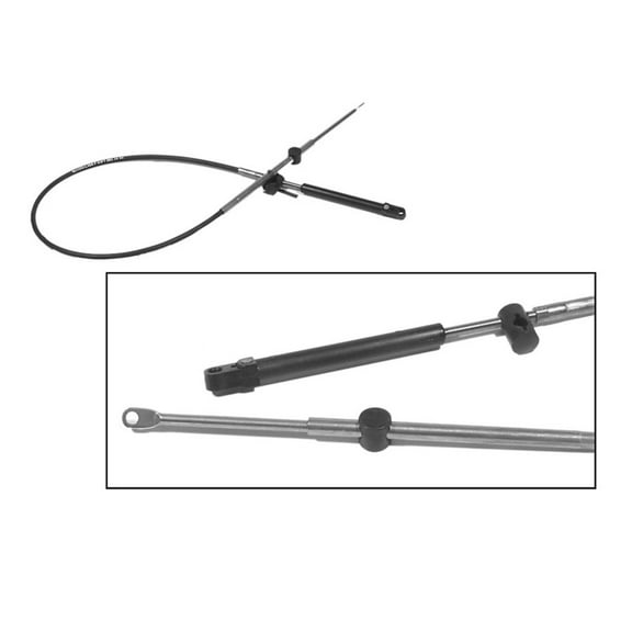 Quicksilver New Cable T/S G1 22Ft, 710-8M0082495