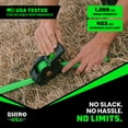 thumbnail image 6 of Rhino USA 1" x 10' Retractable Ratchet Straps 1,209lb Break Strength (Green 4-Pack), 6 of 6