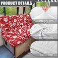 thumbnail image 6 of XYZCANDO Father Christmas RV Dinette Cushion Cover Camper Decor Sofa Covers Washable Bench Cushion for Loveseat Stylish Furniture Covers for Sofa and Loveseat, 6 of 7