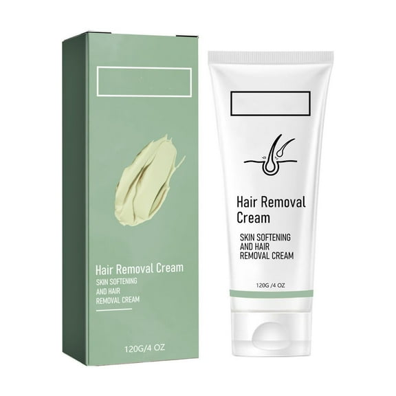 DXOUPM Hair Removal Cream Gentle Depilatory Cream Smooth Painless Flawless Hair Remover Cream for all Skin Type 60g