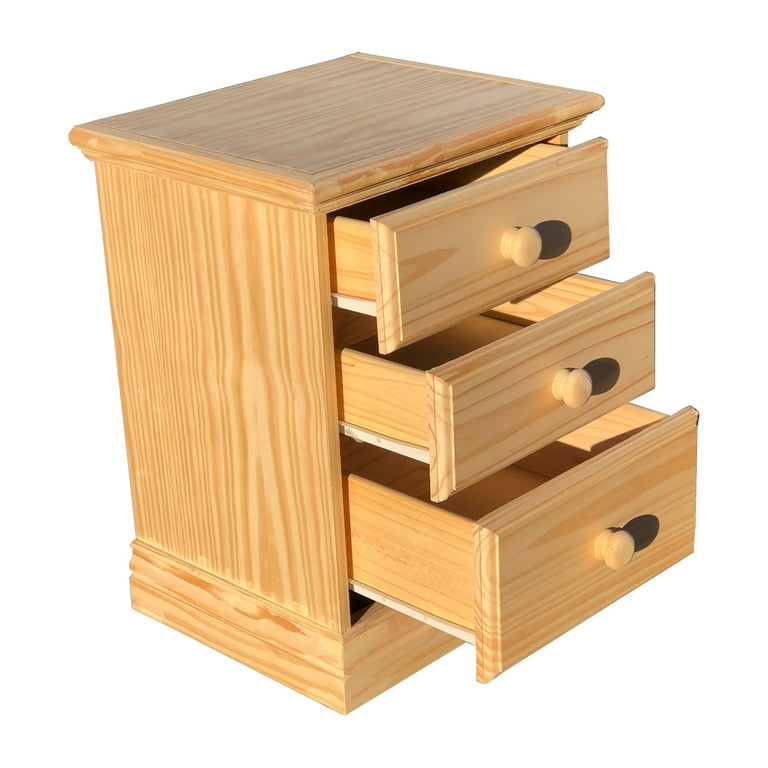 Unfinished Pine Bedside Tables Matttroy