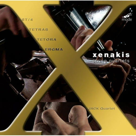 Iannis Xenakis - String Quartets: Jack Quartet - Music & Performance - CD