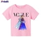 thumbnail image 3 of Linda ropa infantil de Frozen, camiseta de Elsa de moda de verano para niños, camisetas de dibujos animados para bebés, camisetas casuales de manga corta para niñas pequeñas, 3 of 5