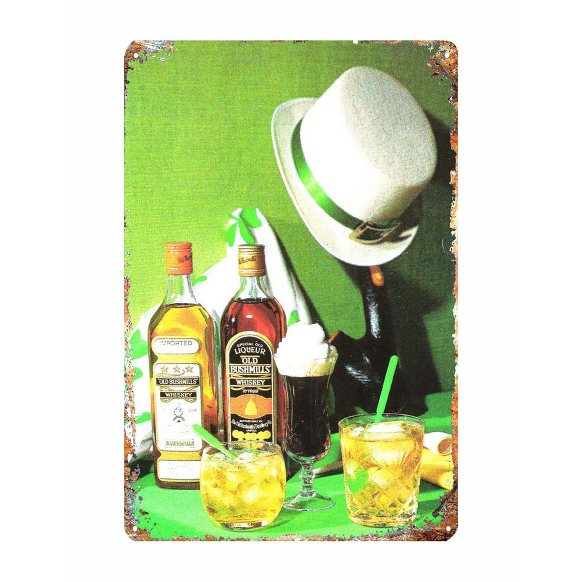 Пару постеров старой рекламы алкоголя. Ирландский виски Bushmills История,Алкоголь,Крепкие напитки,Реклама