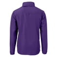 thumbnail image 3 of Men's Cutter & Buck Purple James Madison Dukes Charter Eco Recycled Full-Zip Jacket, 3 of 3