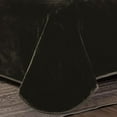 thumbnail image 3 of Chezmoi Collection Heavy Thick Korean Style Faux Mink Blanket Single Ply 9 Lbs, 750GSM Silky Soft Plush Raschel Mink Blanket, 85" x 95" Asia King Size, Solid Brown, 3 of 8