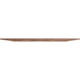 thumbnail image 3 of Ekena Millwork 24"OD x 8 3/8"ID x 3/8"T Blume Wood Fretwork Pierced Ceiling Medallion, Walnut, 3 of 3