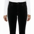 thumbnail image 2 of Well Worn Ladies' High Rise Luxe Velvet Tapered Pants, Black 8/29, 2 of 3