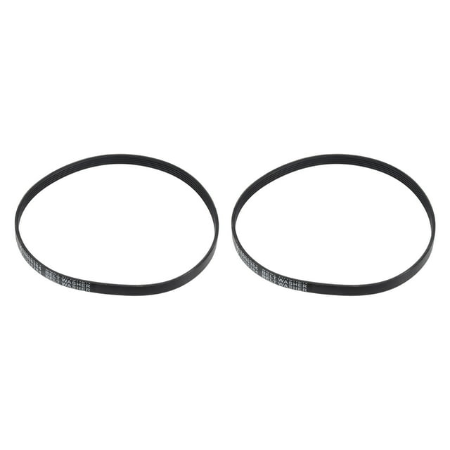 Unique Bargains 2Pcs Washer Drive Belt, Washer Dryer Replacement Part