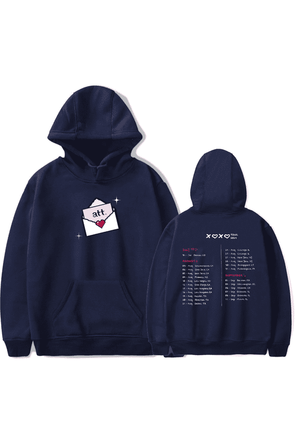 Young Miko Merch Hoodie XOXO Tour 2024 Hoodies Att Album Fan Casual Sweatshirt Suit Unisex Men Women Pullover