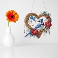 thumbnail image 5 of NEW HABIITS 2PC DIY Diamond Pendant, Diamond Art Painting Love Creative Design Pvc Home Decoration Pendant (Double-Sided Pattern, Single-Sided Diamond)-LB105+LB106, 5 of 12