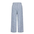thumbnail image 5 of Pants for Women, Striped Design Loose Pocket, 5 of 5