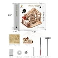thumbnail image 3 of 235 Pcs 3D Puzzle Wooden Marble Run Model Kit for Adults and Kids, 3 of 9