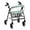 Butterfly Floral, variant on HELLHERO Butterfly Floral Rollator Seat Covers Rollator Walker Cover with Anti-Slip Cover Removable Walker Protection for Seniors Men Women