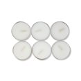 Halloween Unscented White Tealight Candles, 6 Count, Way To Celebrate