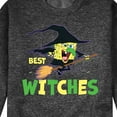 thumbnail image 3 of SpongeBob SquarePants - Best Witches - Men's Crew Neck Fleece Pullover, 3 of 7