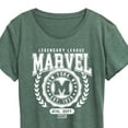 thumbnail image 3 of Marvel - Collegiate - Women's Short Sleeve Graphic T-Shirt, 3 of 5