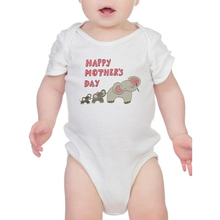 

Mothers Day Doodle Elephant Bodysuit Infant -Image by Shutterstock 12 Months