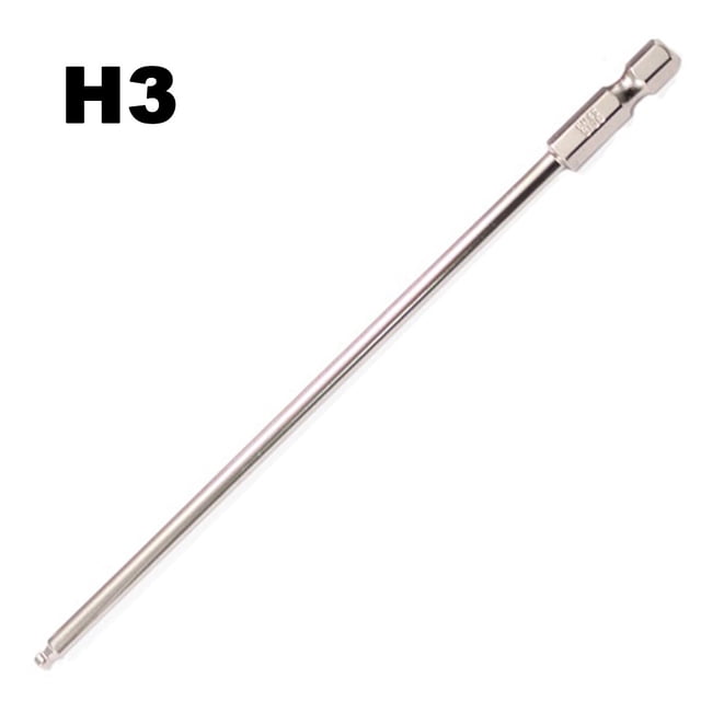 1X 150Mm Ball End Screwdriver Bit Alloy Steel Metric Hex Long Magnetic Hand Tool H3