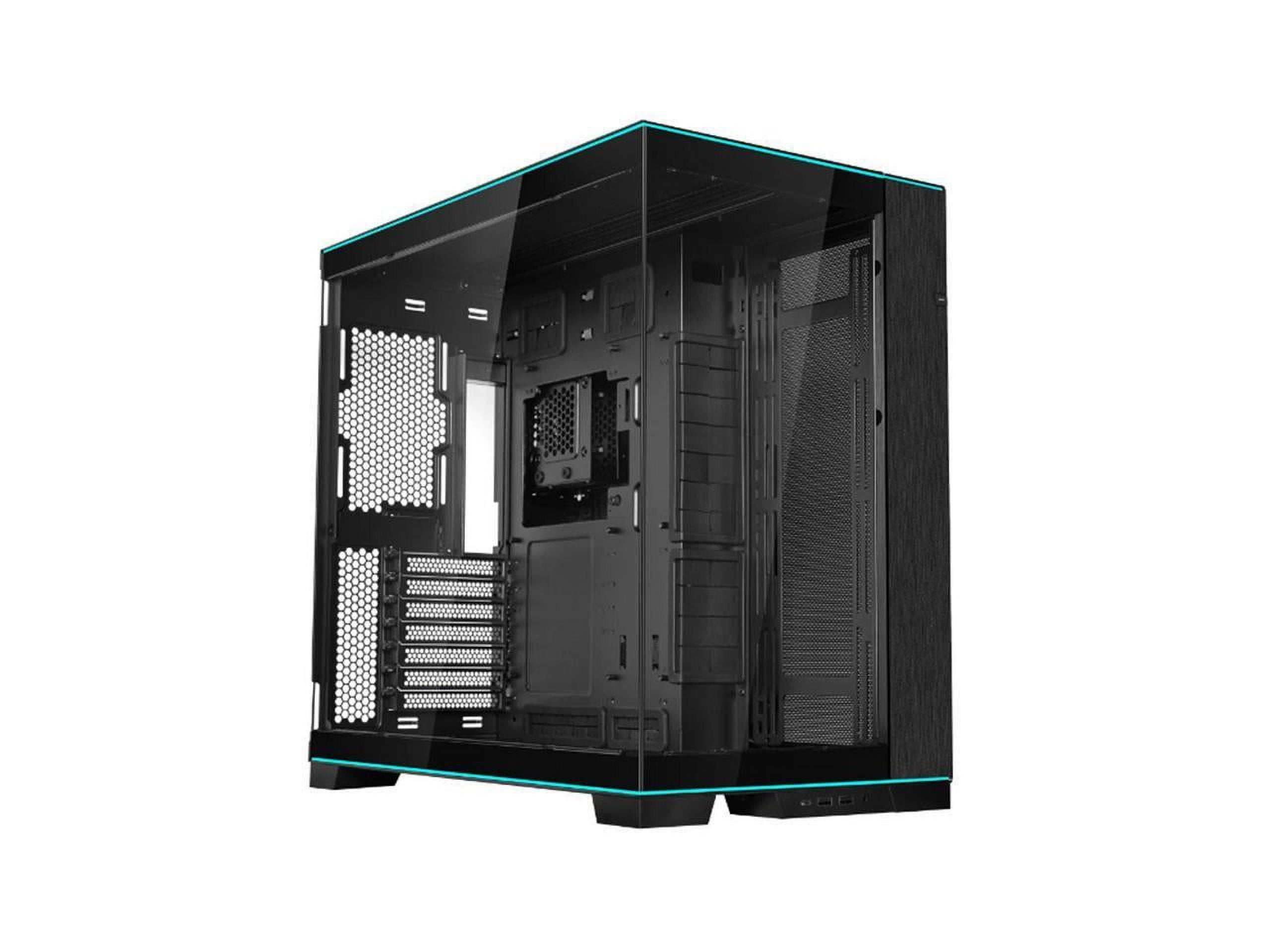 LIAN LI O11 Dynamic EVO RGB, Black Aluminum/Steel/Tempered