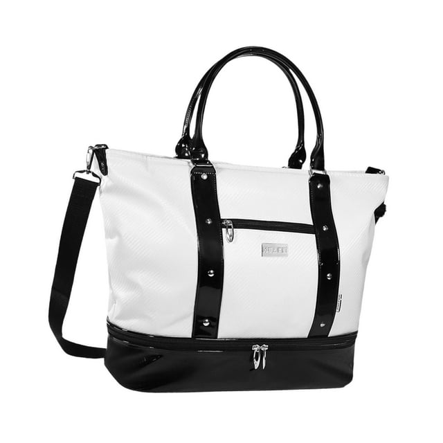 Bolsa de gimnasio DYNWAVEMX para hombres y mujeres organizador ropa compartimento para zapatos lona deportiva