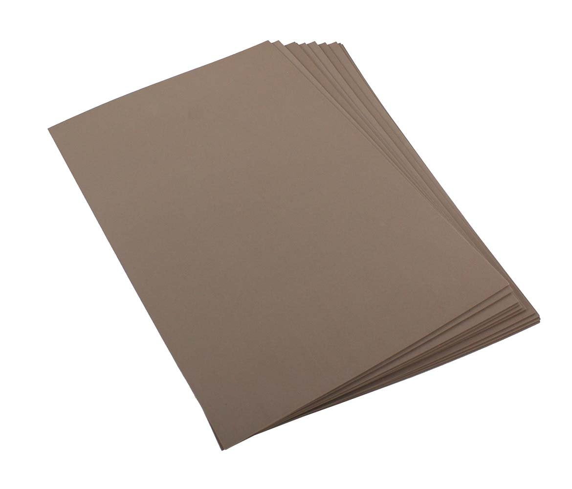 Craft Foam Sheets12 x 18 Inches Brown 5 Sheets2 MM Thick
