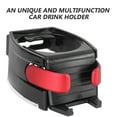 thumbnail image 1 of SHOWERORO 3Pack Black ABS Car-Mounted Cup Holders for All Vehicle Types, 1 of 6