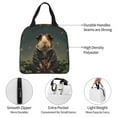 thumbnail image 3 of Yiaed Lotus Leaf Starry Sky Guinea Pig Print Insulated Lunch Bag Reusable Cute Tote Lunch Box, Leakproof Cooler Lunch Bags for Work Office Travel School Picnic, 3 of 5