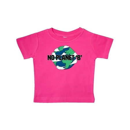 

Inktastic No Planet B with Cartoon Earth Gift Baby Boy or Baby Girl T-Shirt