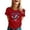 Red, variant on 250th Anniversary USA Shirts Womens 250 Years American Bald Eagle USA 250th Anniversary T-Shirt