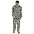 thumbnail image 4 of Inkmeso Men's Cotton PJs Printed Sleepwear Lounge Wear Top & Bottom Pajama Set, 4 of 7