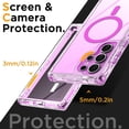 thumbnail image 4 of Funda AiCase para Samsung Galaxy S25 Ultra con MagSafe Clear, 4 of 8