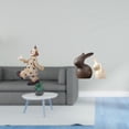thumbnail image 2 of Conjunto de y figuritas, escultura de , colección para centro de mesa, vitrina, comedor y decoración de jardín. Ideal como regalo., 2 of 8