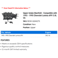 thumbnail image 2 of Upper Intake Manifold - Compatible with 1993 - 1995 Chevy Lumina APV 3.8L V6 1994, 2 of 2