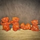 thumbnail image 3 of Ebony wood carving of the 12 Zodiac Pigs - Cute little pig figurine, solid wood, perfect as a birthday gift for girls, golden pig handicrafts., 3 of 3