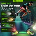 thumbnail image 3 of Gyrocopters Plaid 3.0 Electric Scooter (2025 Model) for Adults & Teens | UL2272 Approved | 45 km/h Speed | 45 km Range | Powerful 850W Motor | 13Ah  Battery | 265 lbs Load Capacity | Smart Control, 3 of 9