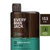 Every Man Jack Sea Salt Mens 2-in-1 Shampoo + Conditioner - For All Hair Types - 13.5oz