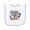 White and Light Blue, variant on Inktastic Chill the 4th out Baby Terry Cloth Bib