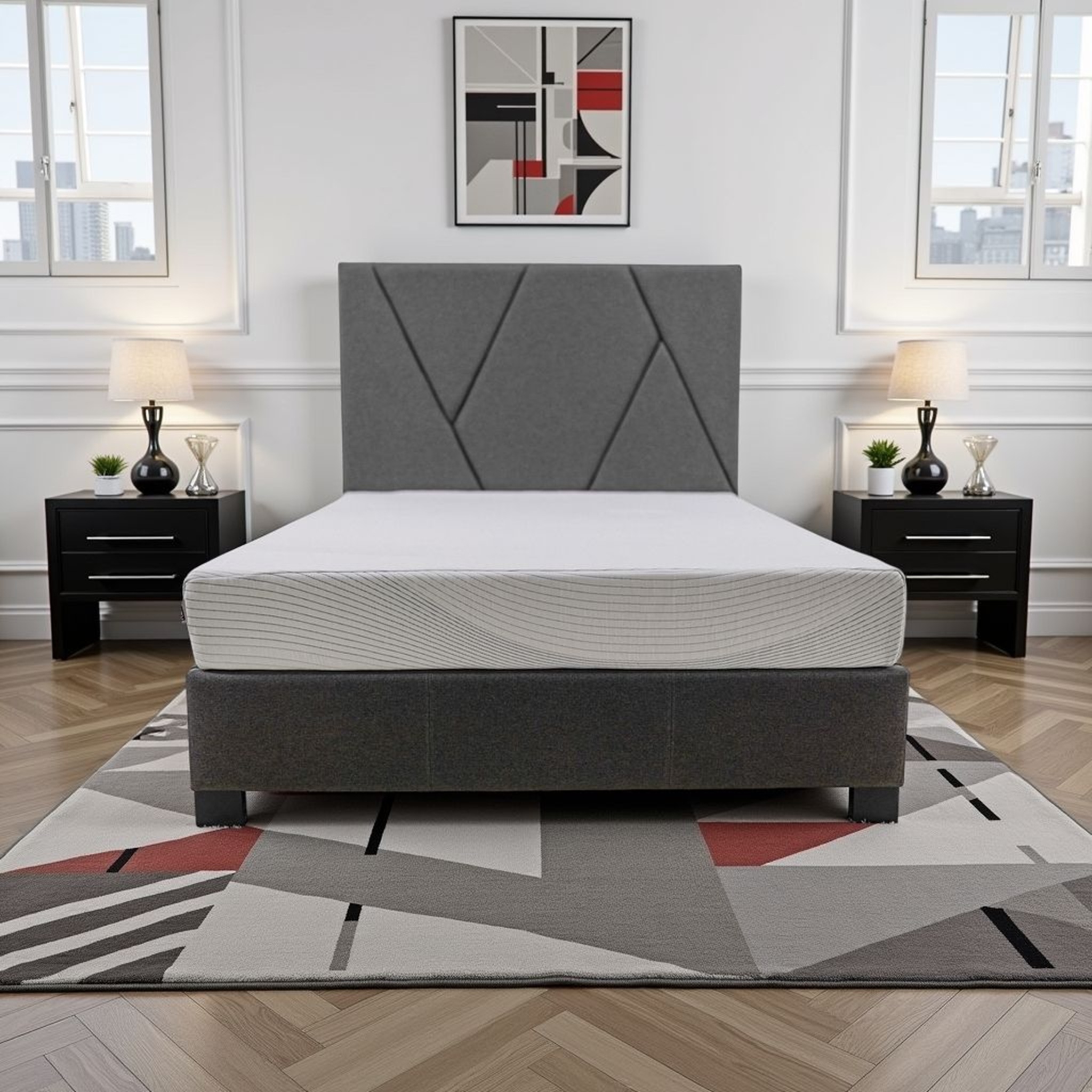 LiviNest Cooling Copper Mattress for Couples: 8-Inch Memory Foam King Size - Motion-Isolating Support for Undisturbed Sleep & Pressure Relief for Back & Side Sleepers