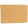 thumbnail image 2 of Western States Envelope & Label 2044613 14 x 18 in. School Smart No Claps Envelopes with Ungummed Flap, Kraft Brown - Pack of 25, 2 of 8